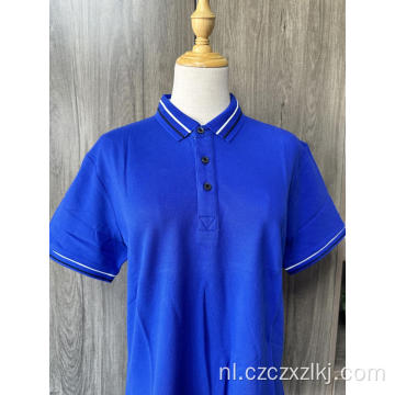 Zomer katoenen herenpolo shirt